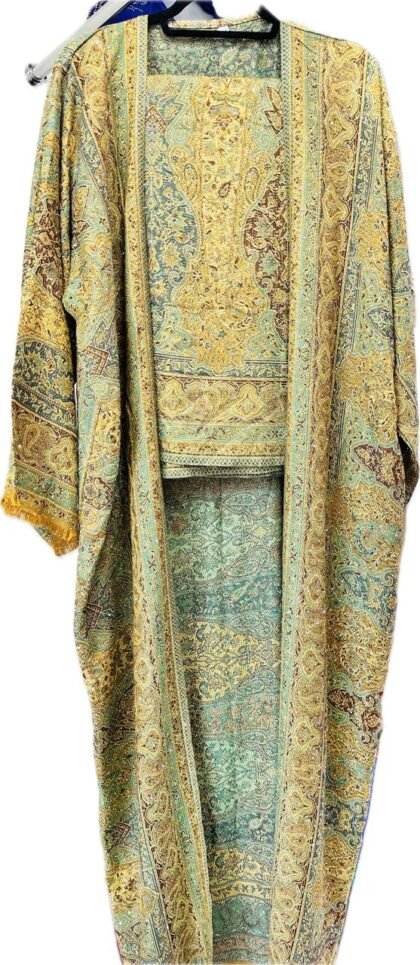 Sage Green Heritage Pashmina Abaya