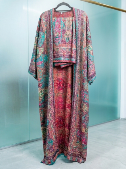 The Royal Paisley Silk-Cachemire Kimono
